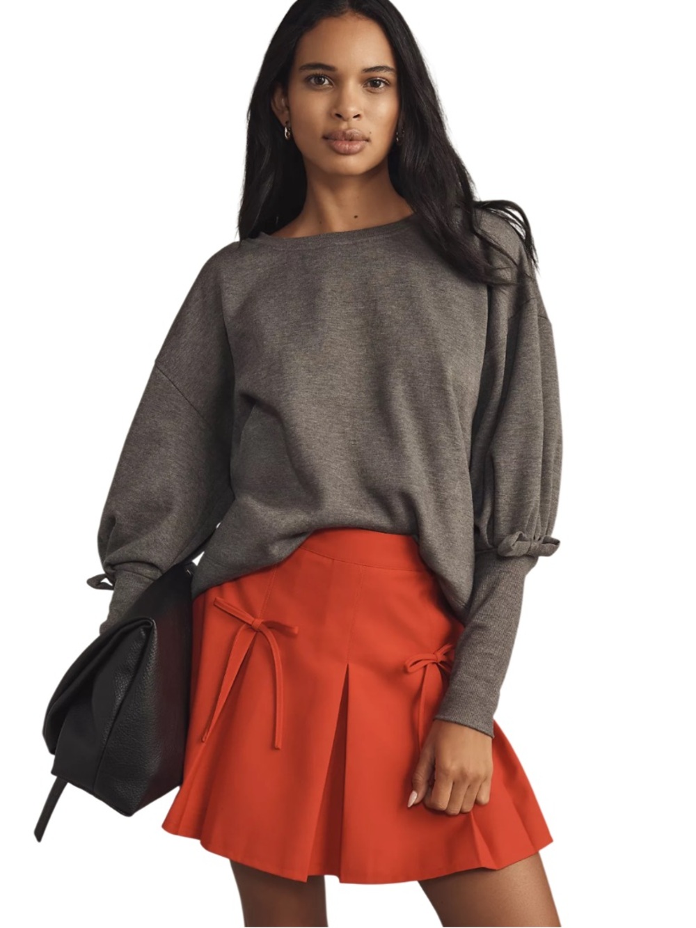 Anthropologie Maeve Puff Sleeve Sweater